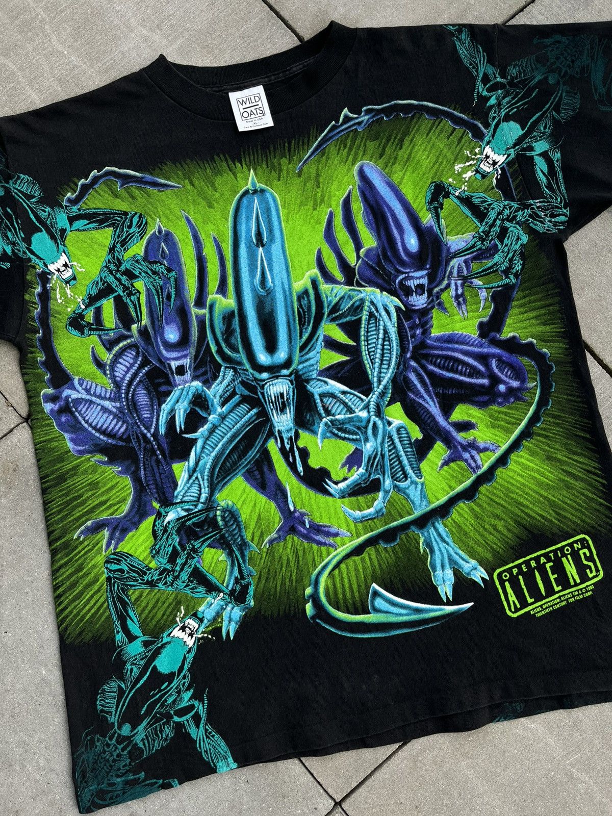 Cartoon Network × Vintage 👽1993 Operation Aliens👽 Crazy Vintage AOP Tee Size US XL / EU 56 / 4 - 1 Thumbnail