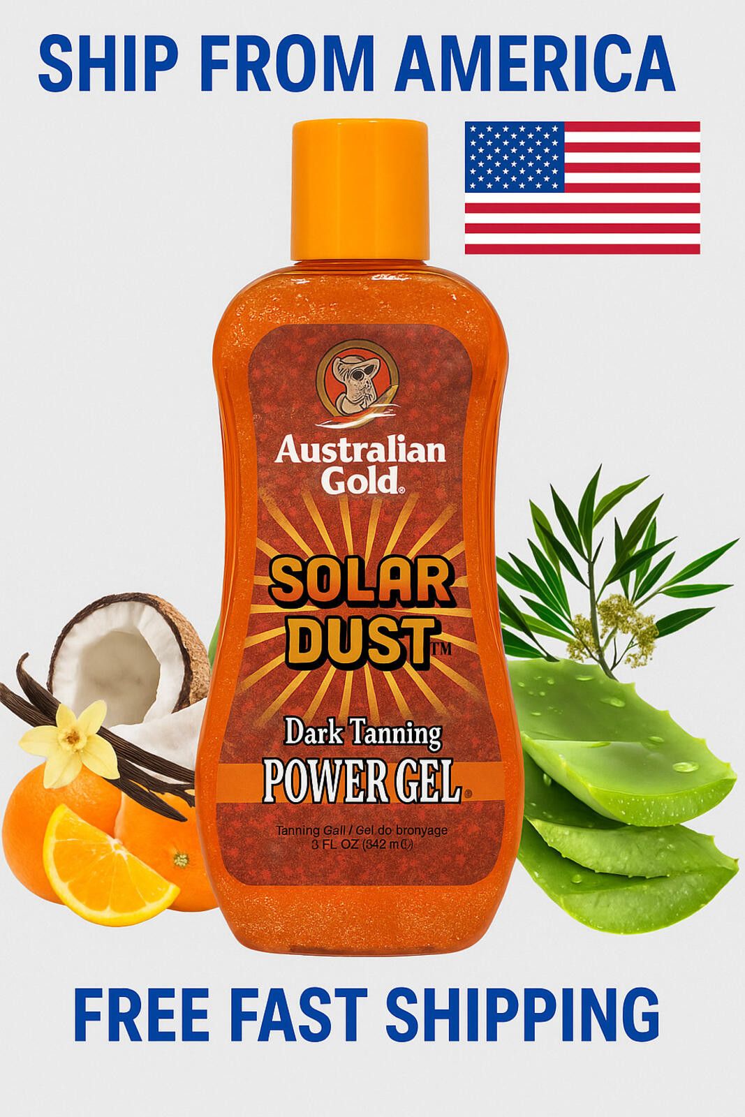 Other Australian Gold Solar Dust Tanning Accelerator Power Gel Size ONE SIZE - 3 Thumbnail