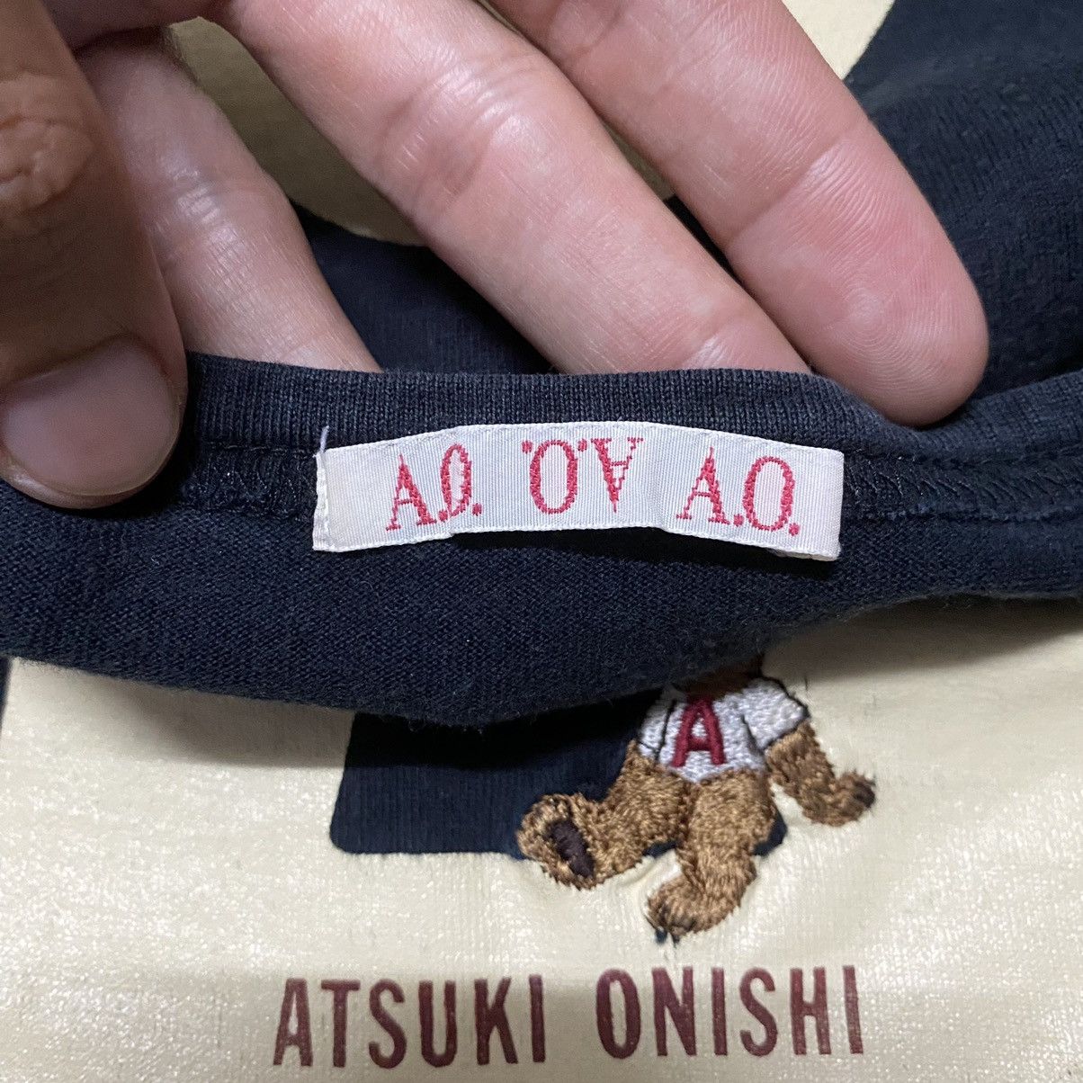 Japanese Brand × Vintage VINTAGE ATSUKI ONISHI JAPAN DESIGNER T SHIRT Size US M / EU 48-50 / 2 - 3 Thumbnail