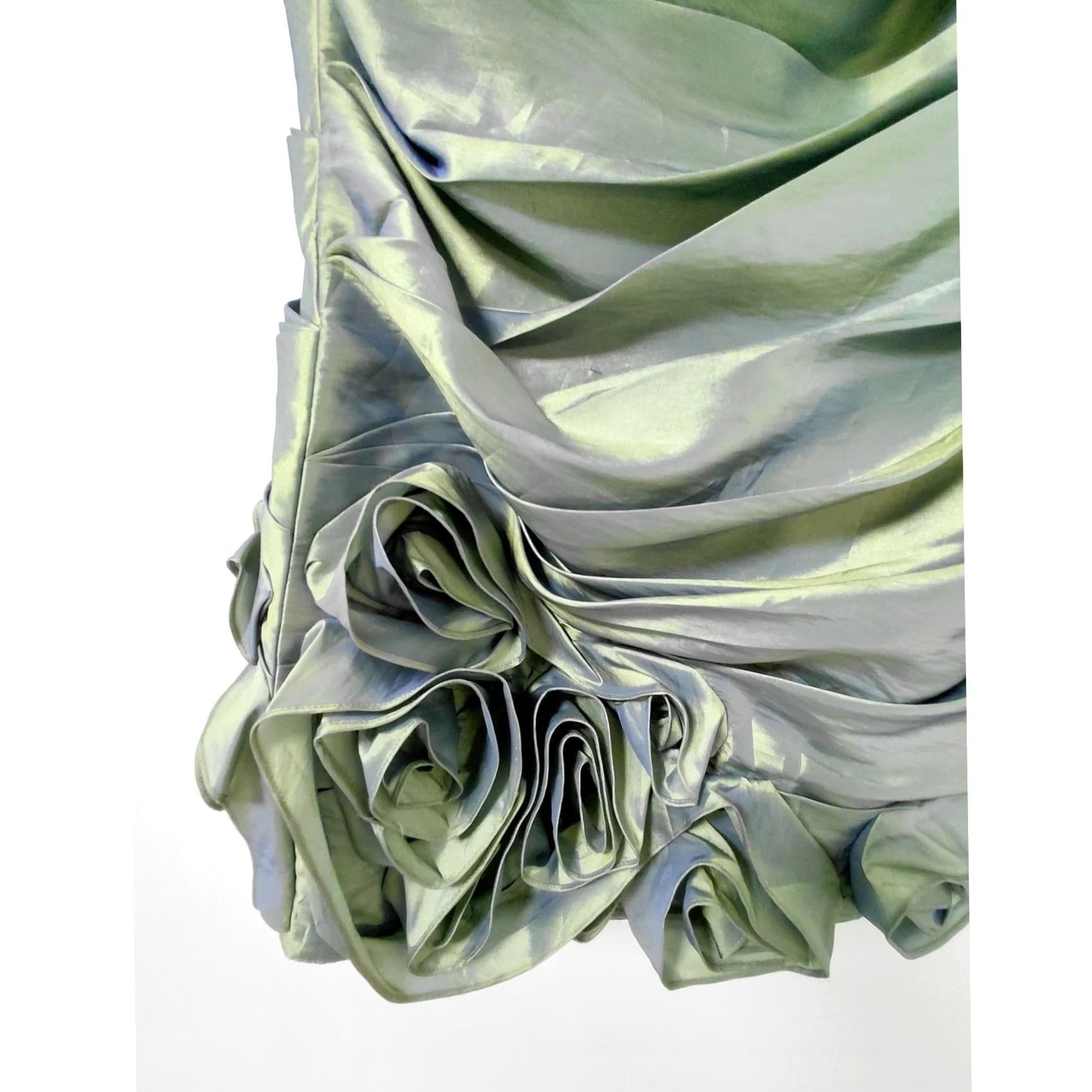 Olive blush prom Olive Solid Beaded Strapless Short Dress 16 Women's Sleeveless Zipper Dry Clean Only Size 38" / US 16 / IT 52 - 4 Thumbnail