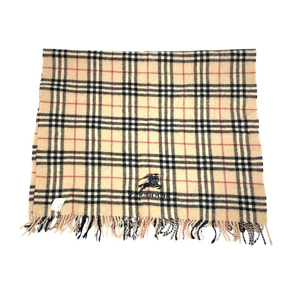 Burberry Burberry Burberry Wool Scarf Textile Scarf DUTY FREE for USA Size ONE SIZE - 1 Thumbnail