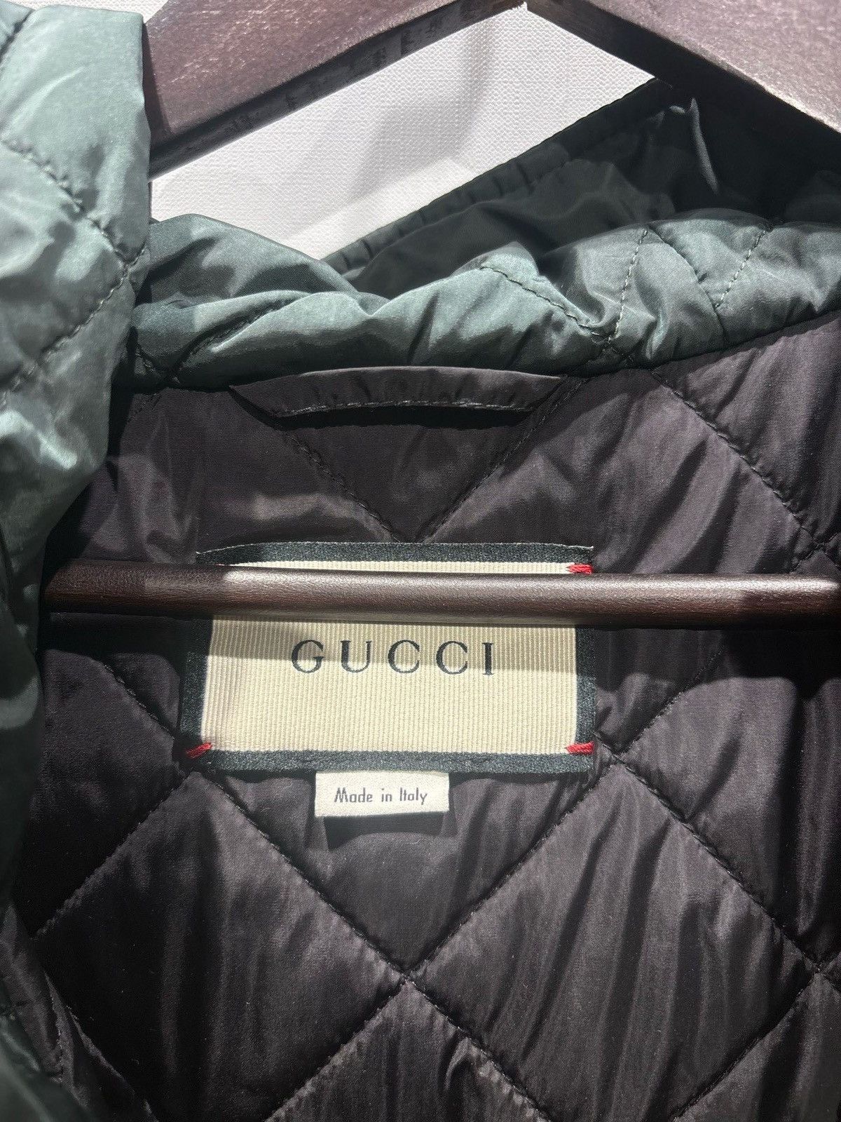 Gucci Gucci GG Jacquard Logo & Web Stripe Nylon Jacket Size US M / EU 48-50 / 2 - 3 Thumbnail