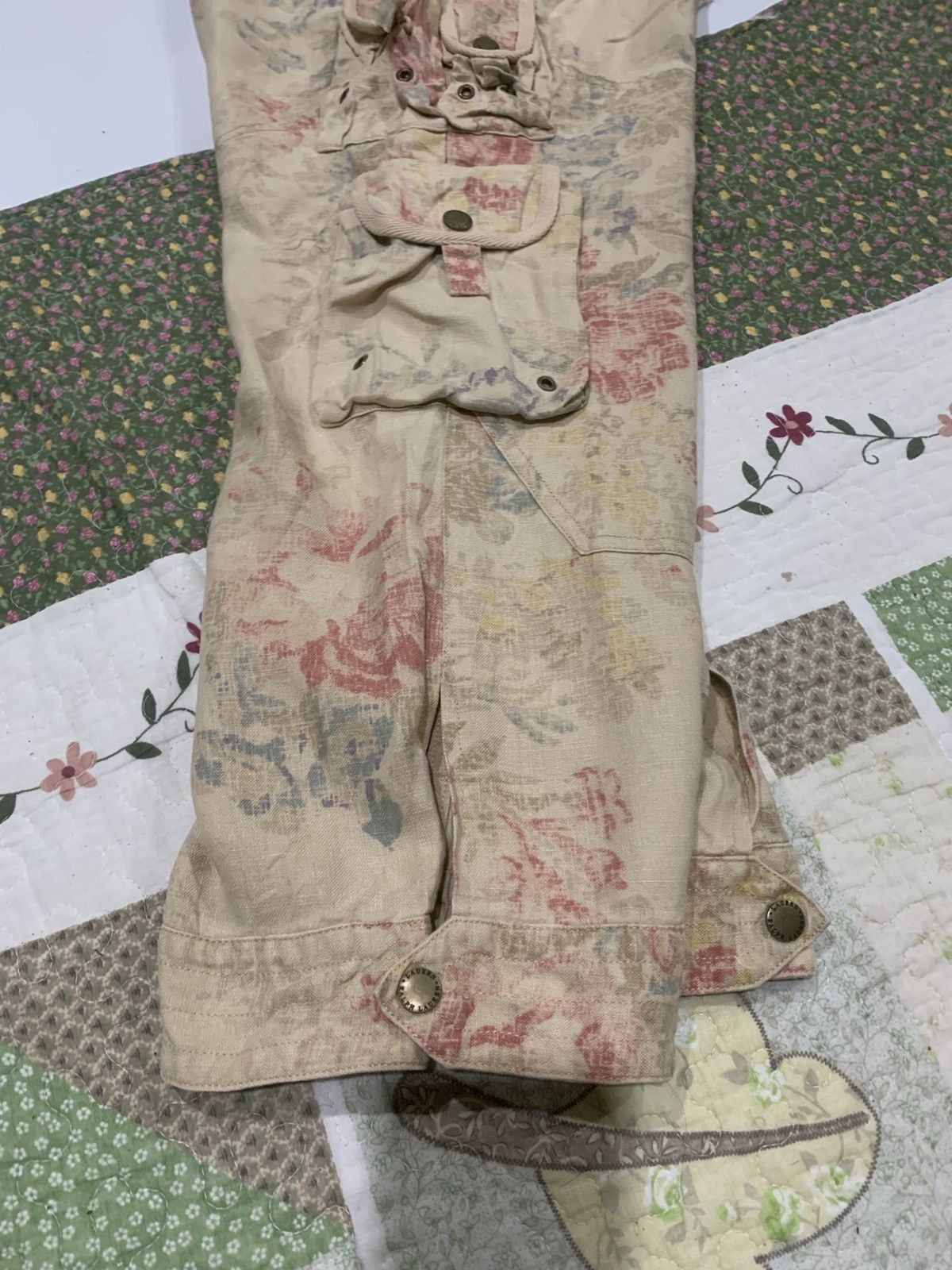 Ralph Lauren Ralph Lauren All Over Print Cargo Pants Size 34" / US 12 / IT 48 - 6 Thumbnail