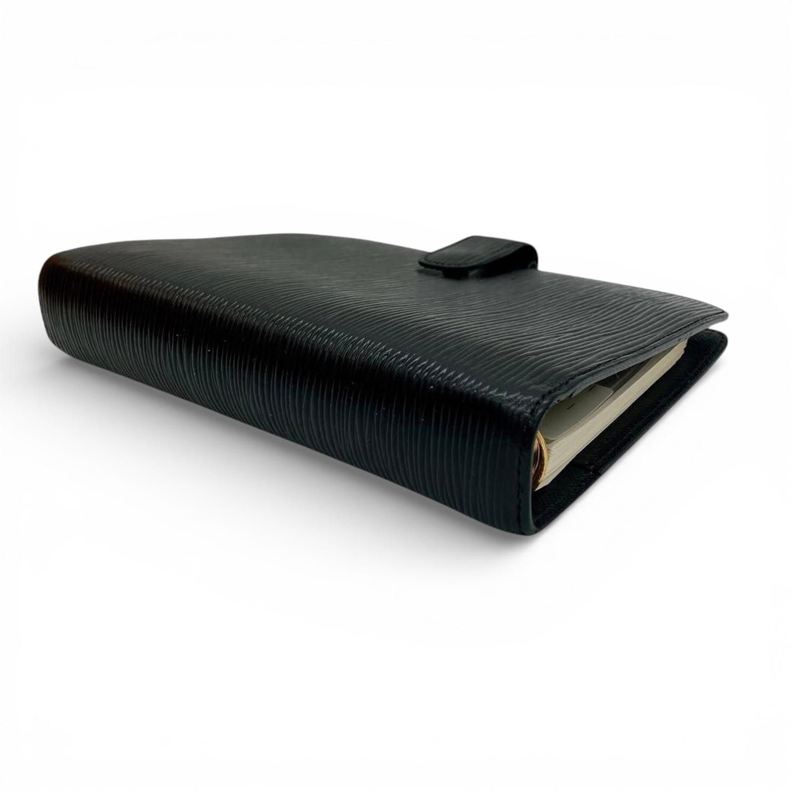 Louis Vuitton Louis Vuitton - Black Epi Leather Agenda Cover Size ONE SIZE - 4 Thumbnail