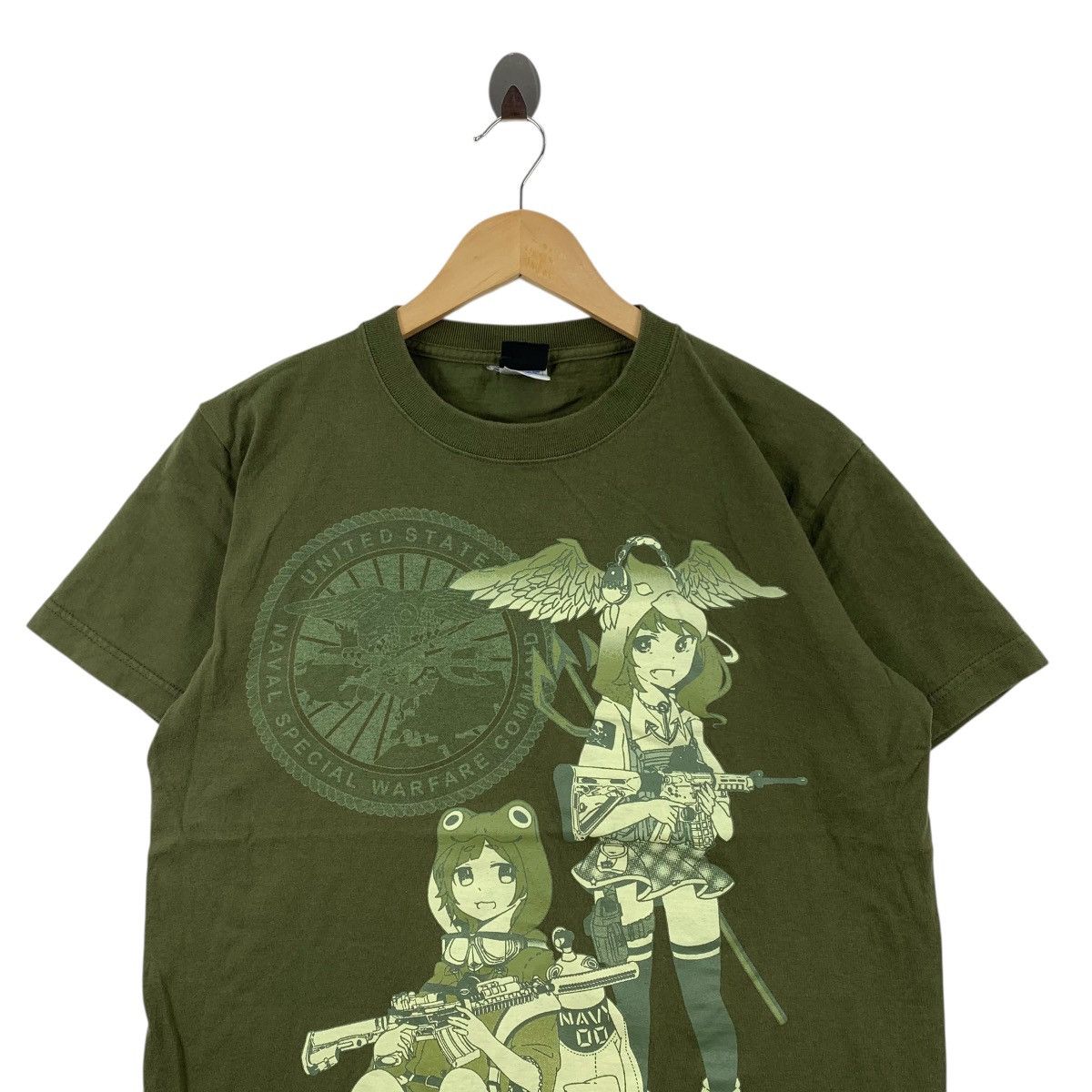 Japanese Brand PHANTOM ANIME US Naval Special Warefare JapaneseAnime Tshirt Size US M / EU 48-50 / 2 - 2 Thumbnail