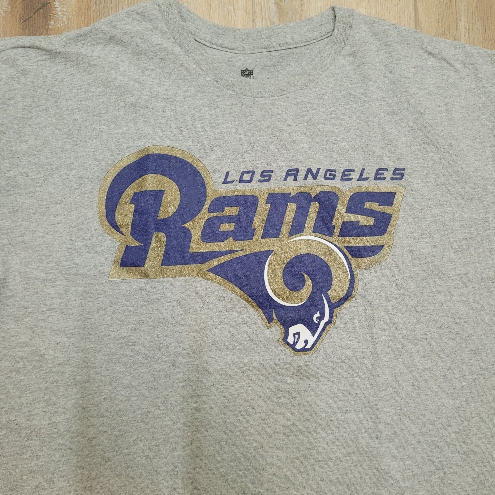 Other LA Rams NFL T Shirt Mens S Gray Mens Small (Tag Youth XL) Size US S / EU 44-46 / 1 - 2 Thumbnail