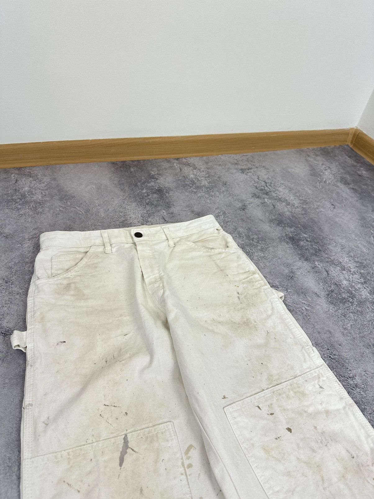 Dickies Vintage Dickies Double Knee Carpenter Painted Y2K Work Pants Size US 30 / EU 46 - 6 Thumbnail