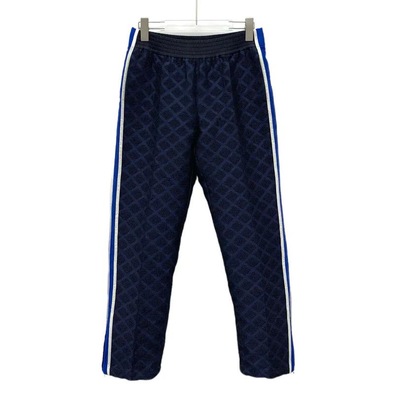 Chanel Chanel Women's Navy Polyester Track Pants 0089 Size 23" - 1 Thumbnail