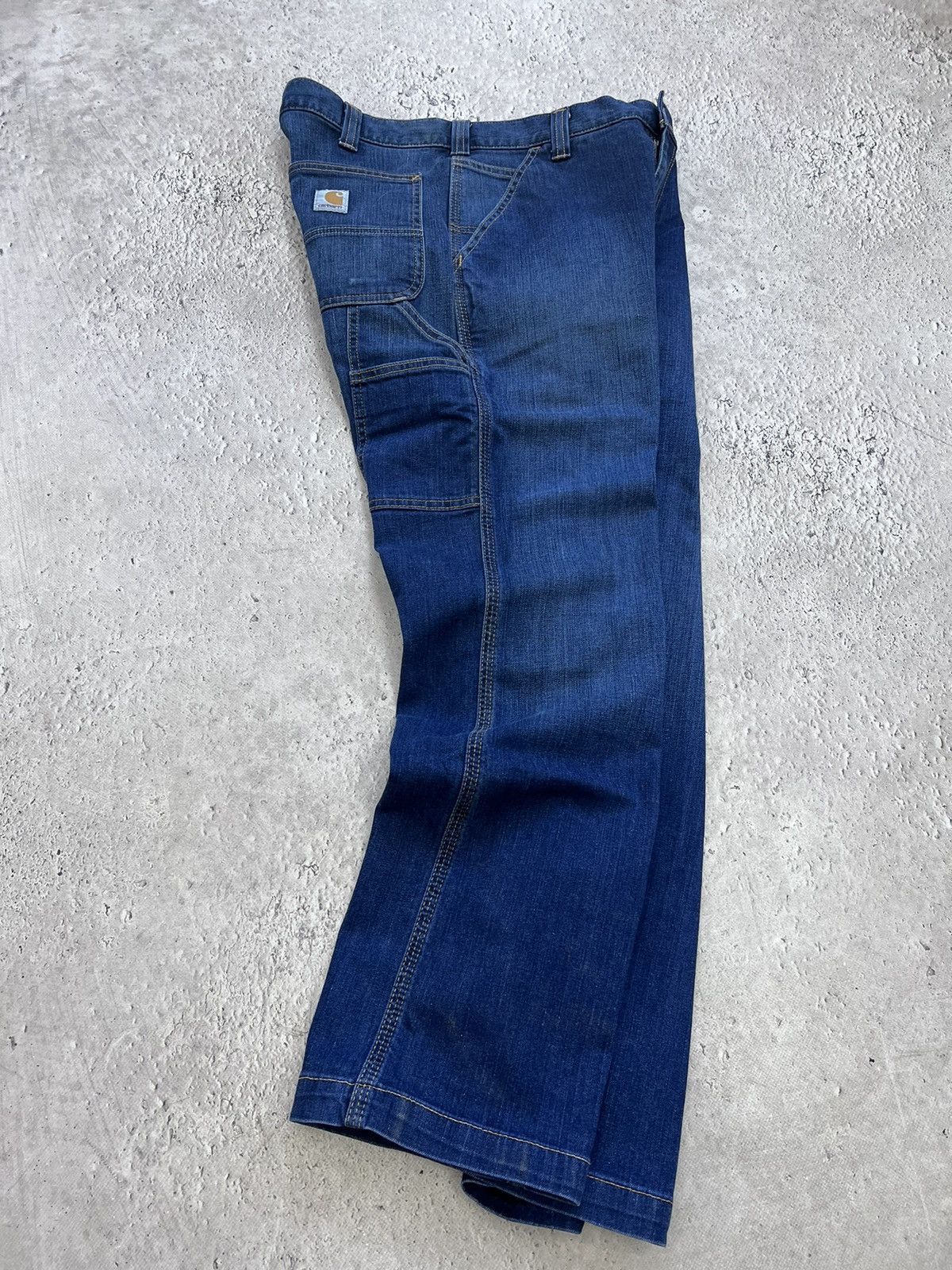 Carhartt × Vintage Carhartt Relaxed Loose Fit Y2k Baggy Carpenter Pants B324 Size US 32 / EU 48 - 8 Thumbnail