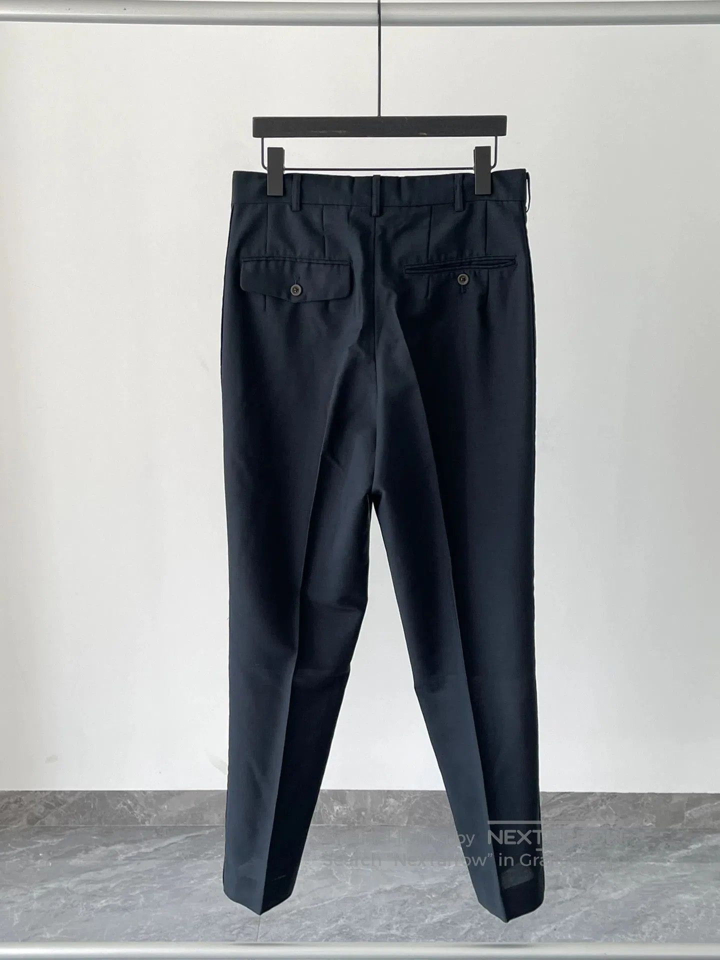 Yohji Yamamoto Yohji Yamamoto 90s Indigo Wool Trousers. Size US 35 - 2 Thumbnail