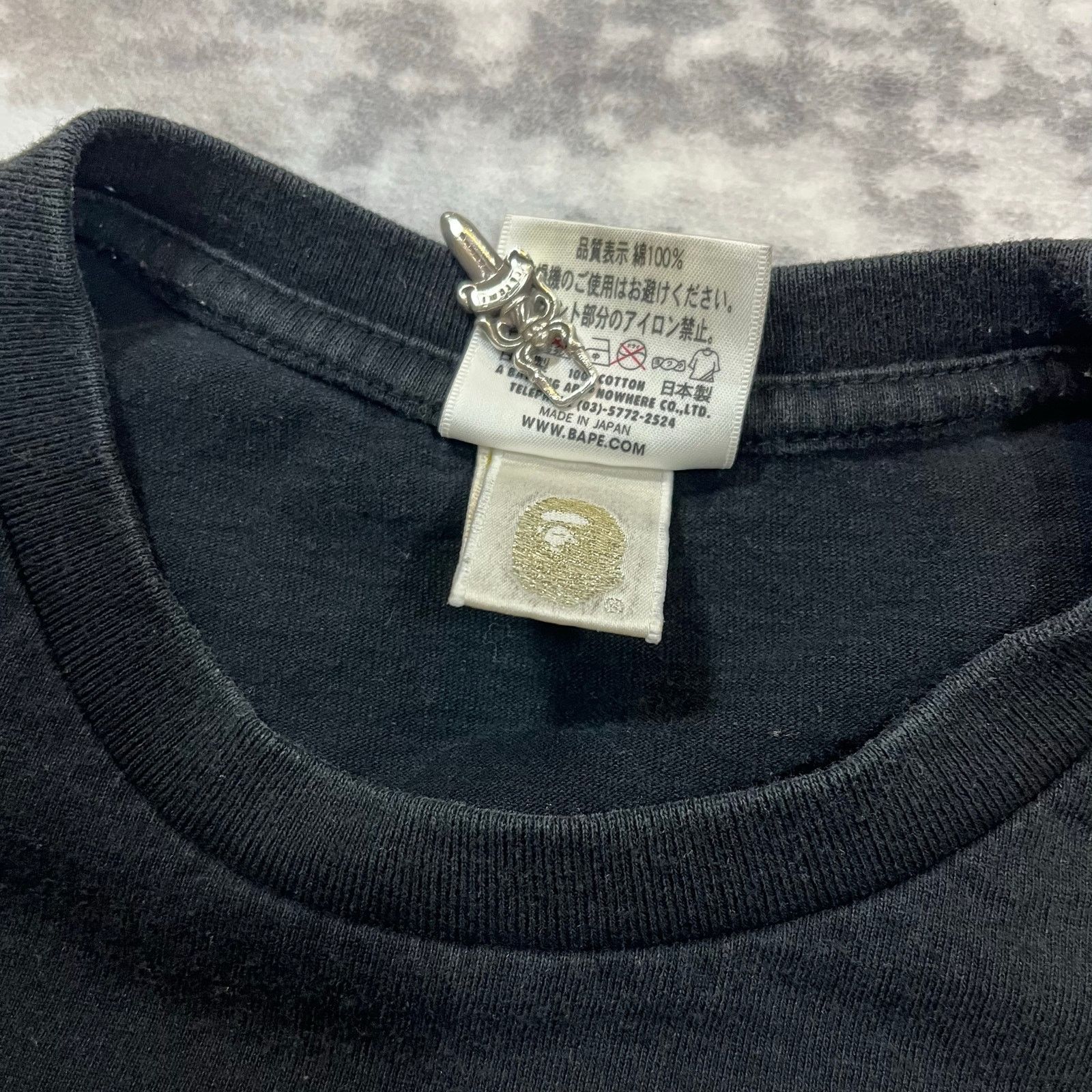 Bape × Nigo Authentic Bape x Undefeated Samurai Tee M Size US M / EU 48-50 / 2 - 4 Thumbnail