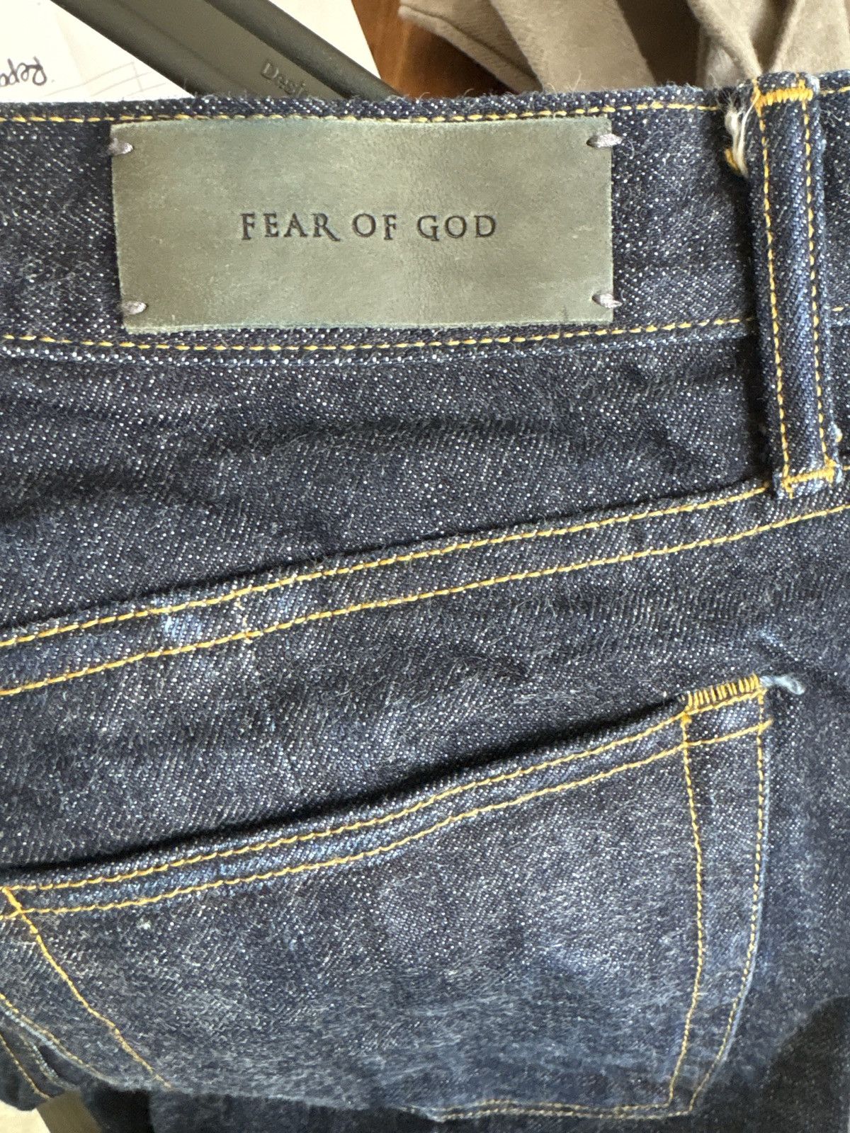 Fear of God Fear of GOD selvedge Denim Straight leg Size US 30 / EU 46 - 5 Thumbnail
