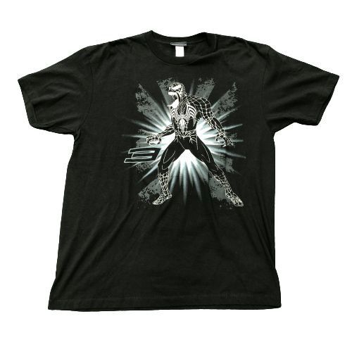 Marvel Comics Vintage Pre-Owned Spider Man 3 Venom Black T-Shirt - Size XL Size US XL / EU 56 / 4 - 1 Thumbnail