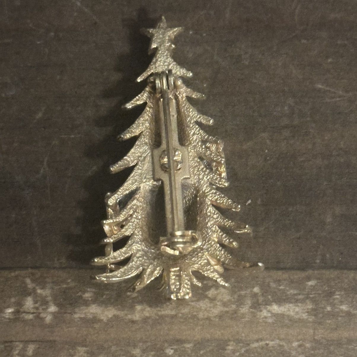 Vintage Vintage Roma gold tone Christmas tree brooch Size ONE SIZE - 6 Thumbnail