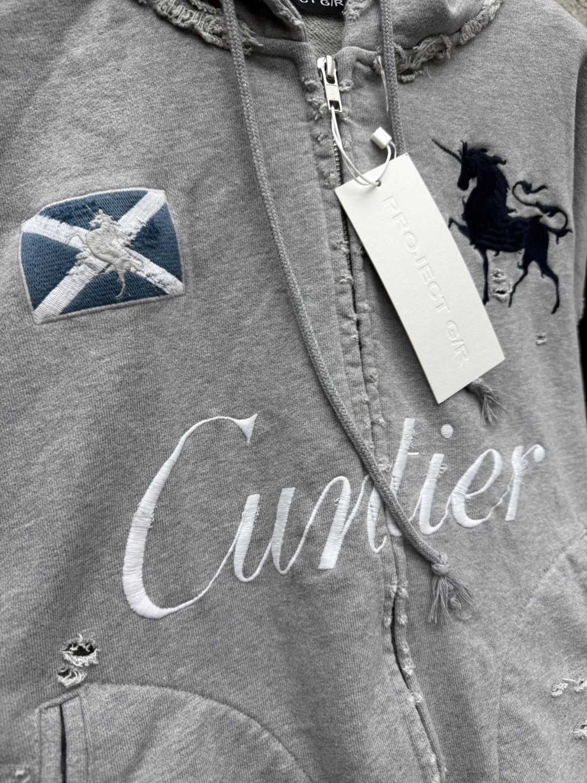 PROJECT G/R PROJECT GR CUNTIER ZIP HOODIE Size US L / EU 52-54 / 3 - 3 Thumbnail