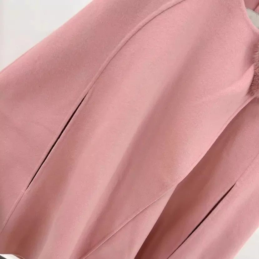 Ermanno Scervino Ermanno Scervino Women's Pink Cloak 38 Size XS / US 0-2 / IT 36-38 - 4 Thumbnail