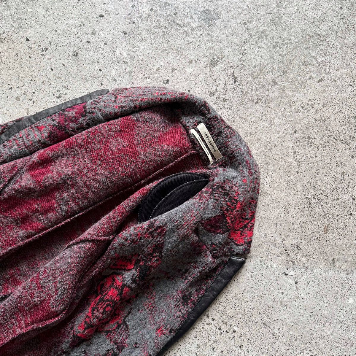 Other Aldo Martins Womens Wool Cashmere Blazer Patterned Barcelona Size S / US 4 / IT 40 - 5 Thumbnail