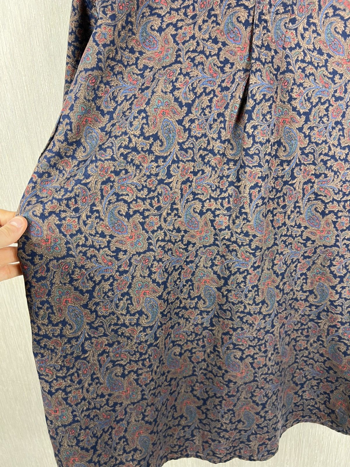 Gant Vintage 80s Gant baroque pattern retro pocket shirt cotton Size US M / EU 48-50 / 2 - 20 Thumbnail
