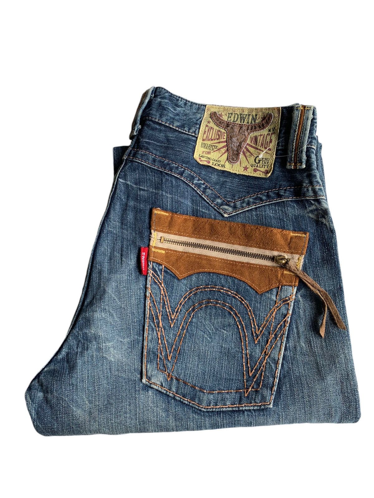 Edwin × If Six Was Nine EDWIN EXCLUSIVE XV NAVAJO STYLE FADED & RUSTY DENIM Size US 33 - 7 Thumbnail