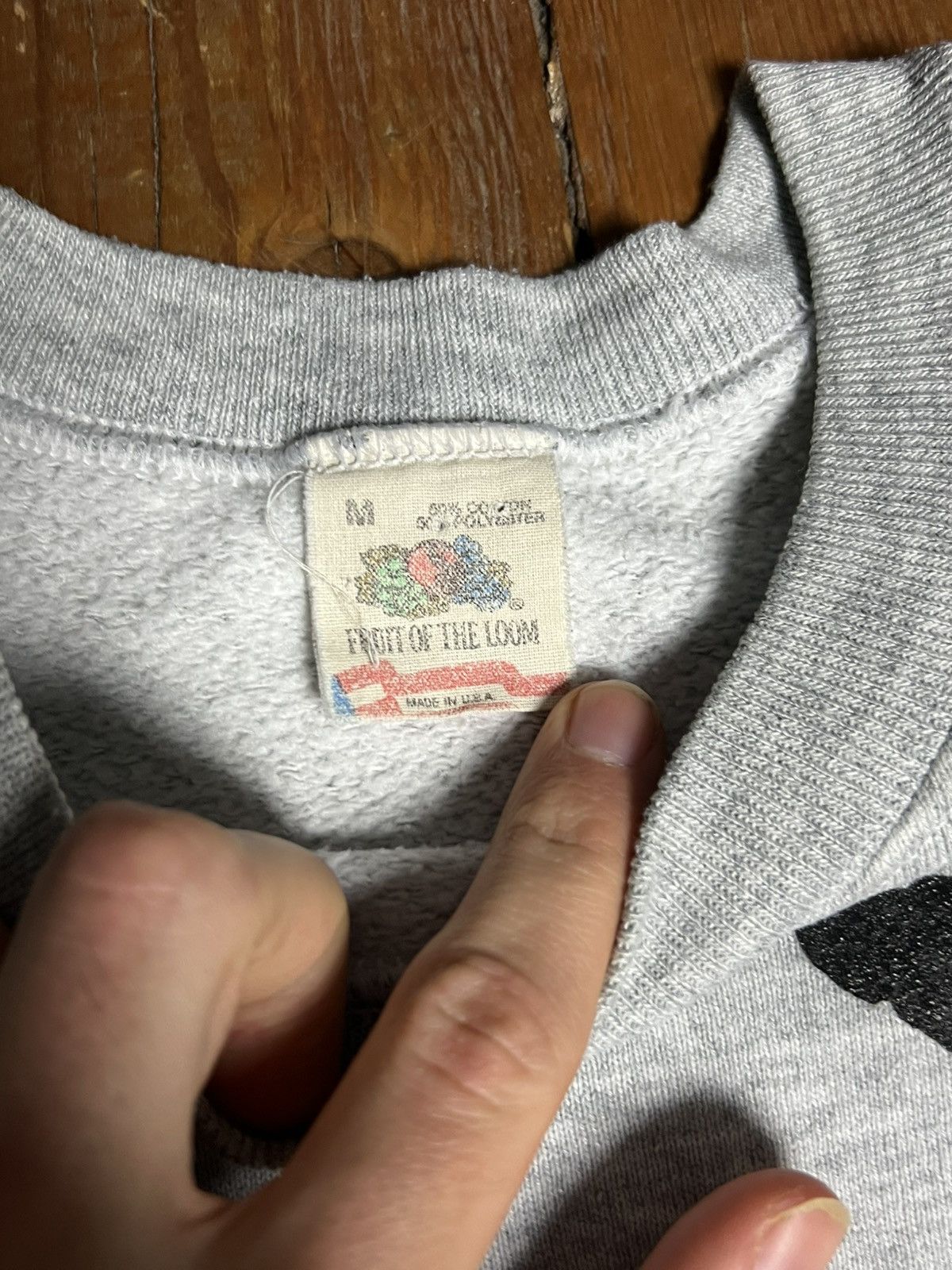 Fruit Of The Loom Andy Warhole 90s sweater Size US M / EU 48-50 / 2 - 2 Thumbnail