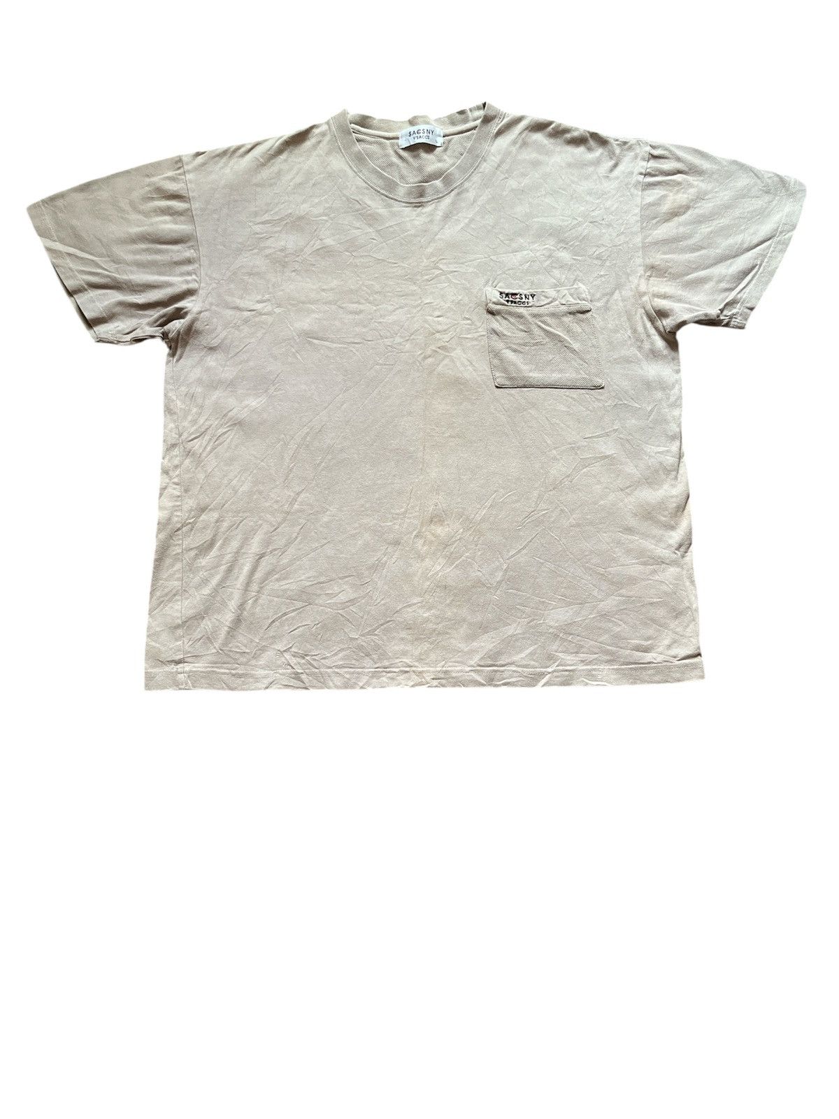 Yohji Yamamoto Yohji Yamamoto Y'saccs Pocket T Shirt Size US L / EU 52-54 / 3 - 1 Thumbnail