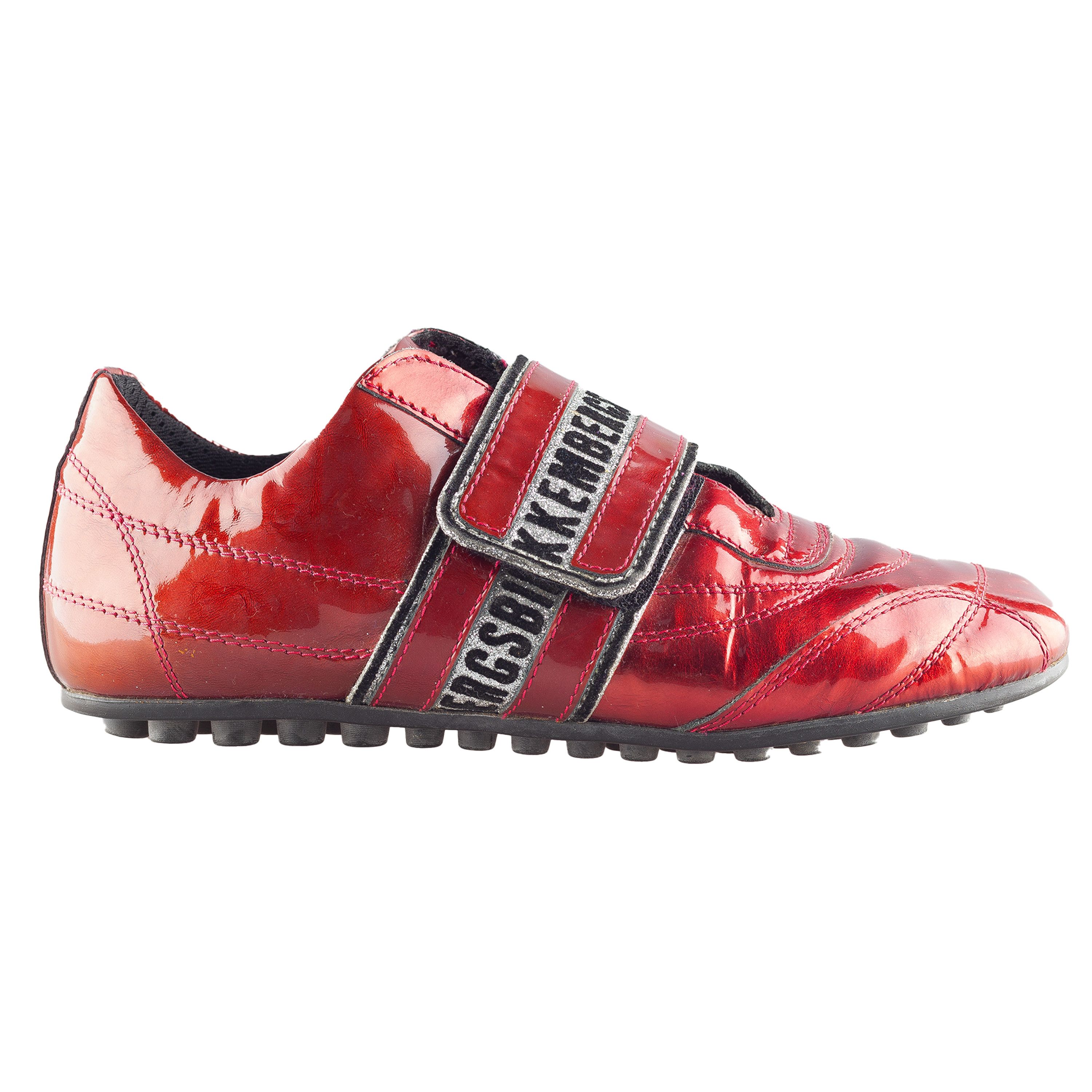 Dirk Bikkembergs Dirk Bikkembergs Vintage Red Patent Leather Sneakers (36 EU) Size US 5 / IT 35 - 2 Thumbnail