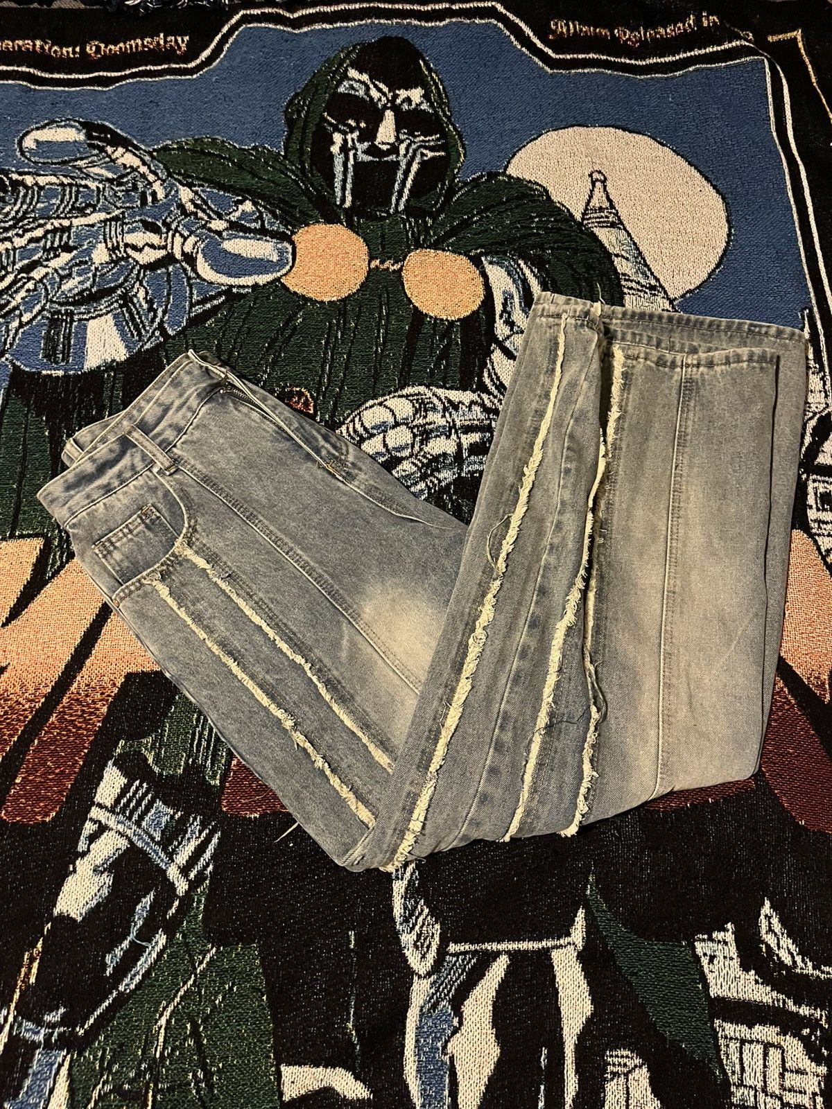 Other Baggy distressed jeans Size US 34 / EU 50 - 2 Thumbnail