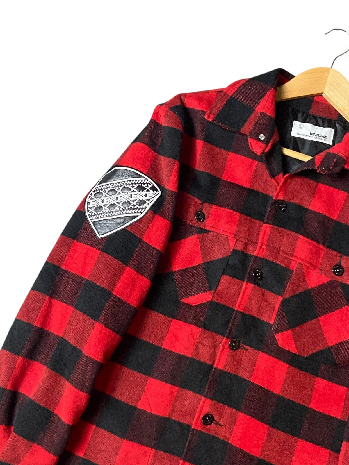 Japanese Brand × Seditionaries × Vintage BrainChild Brand Wool Checkered Jacket (127) Size US L / EU 52-54 / 3 - 6 Thumbnail