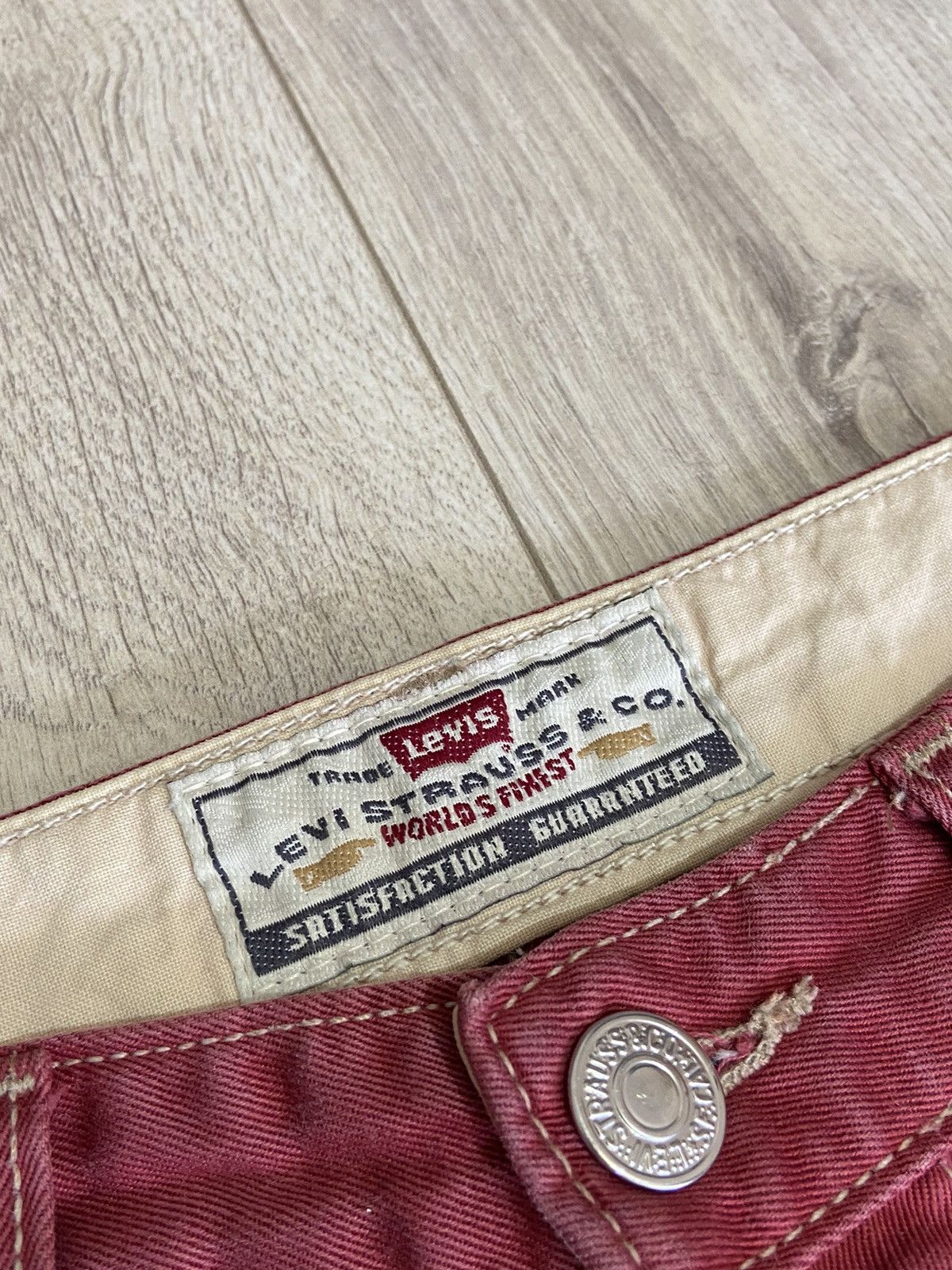 Levi's × Vintage Levi’s vintage pants red 90’S Size US 34 / EU 50 - 14 Thumbnail