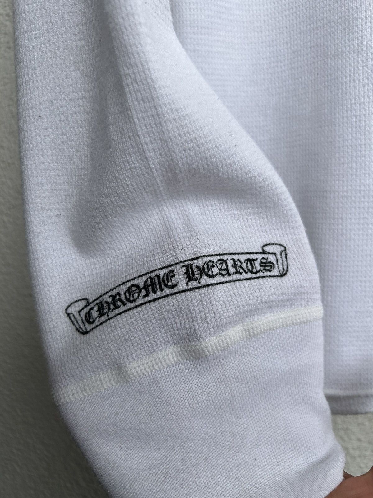 Chrome Hearts Chrome hearts longsleeve BIG logo on back Size US XL / EU 56 / 4 - 4 Thumbnail