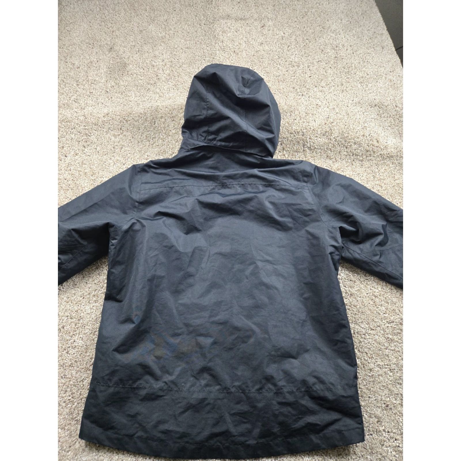 Port Authority Levi's Stadium Jacket Mens XL Black Hooded Full Zip Lined Rain Jacket Employee Size US XL / EU 56 / 4 - 7 Thumbnail