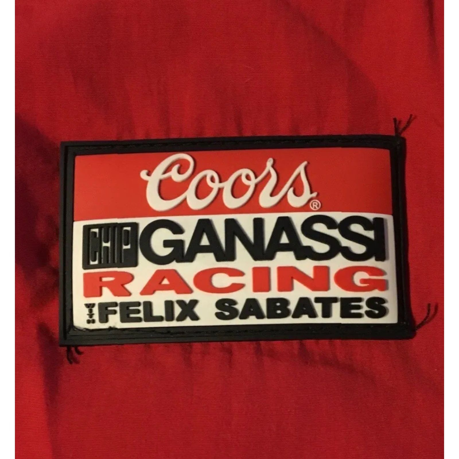 NASCAR VINTAGE Coors Lite Chip Ganassi Racing Jacket XL USA Racing Parka Mens Red 90s 80s NASCAR F1 Beer Cup 80s Size US XL / EU 56 / 4 - 2 Thumbnail