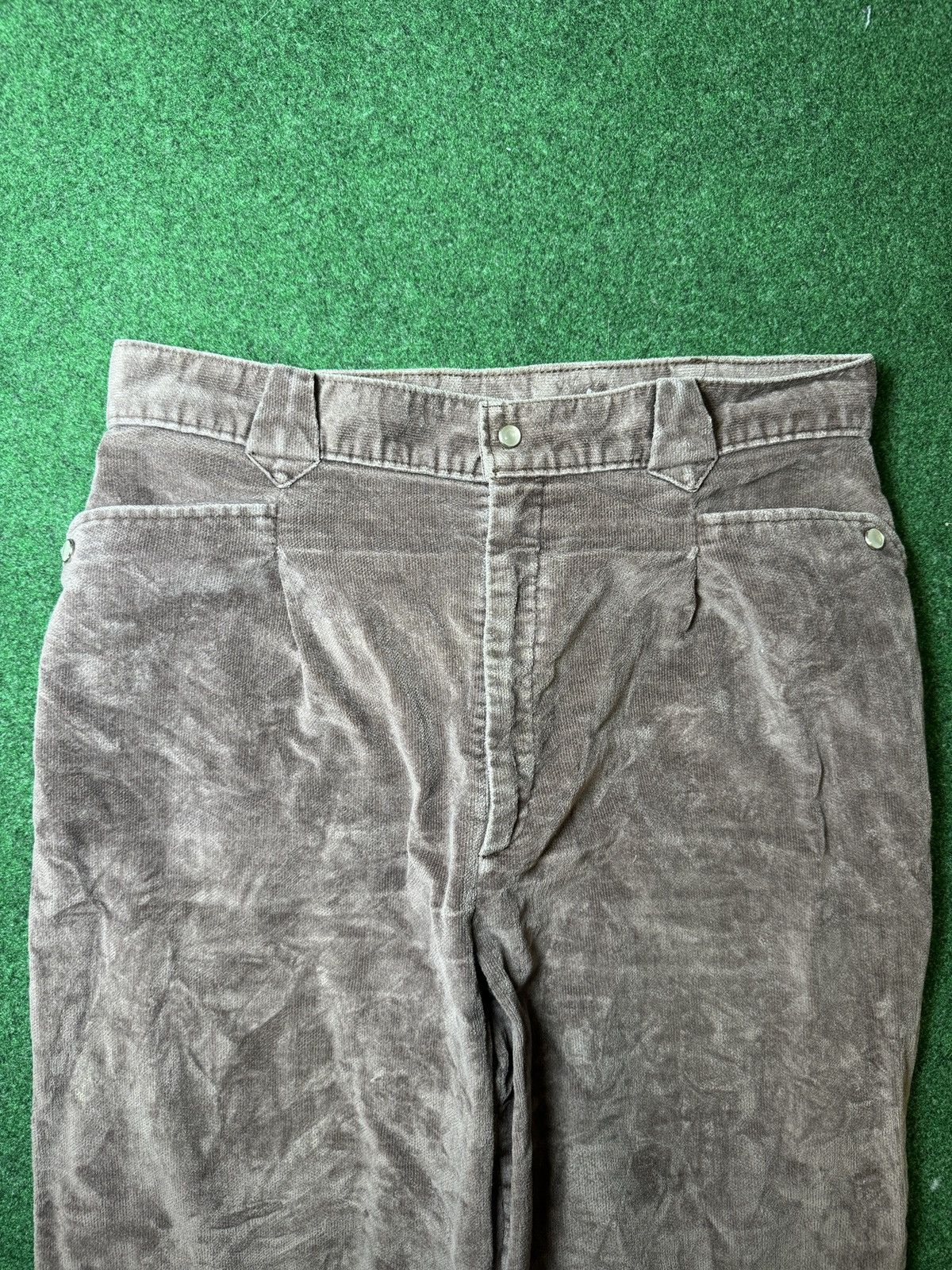 Levi's Vintage Clothing × Vintage Vintage 70s Levi’s Velvet Corduroy Velour Straight Leg Pants Size 30" / US 8 / IT 44 - 3 Thumbnail
