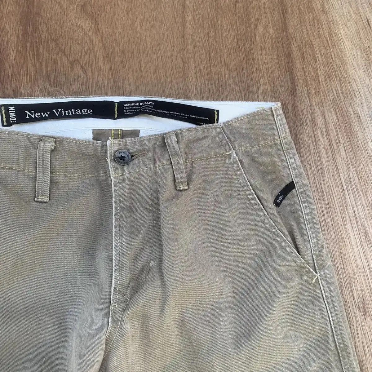 Japanese Brand JAPANESE VINTAGE EDWIN TROUSERS DISTRESSED BLANK FADED PANTS Size US 30 / EU 46 - 9 Thumbnail