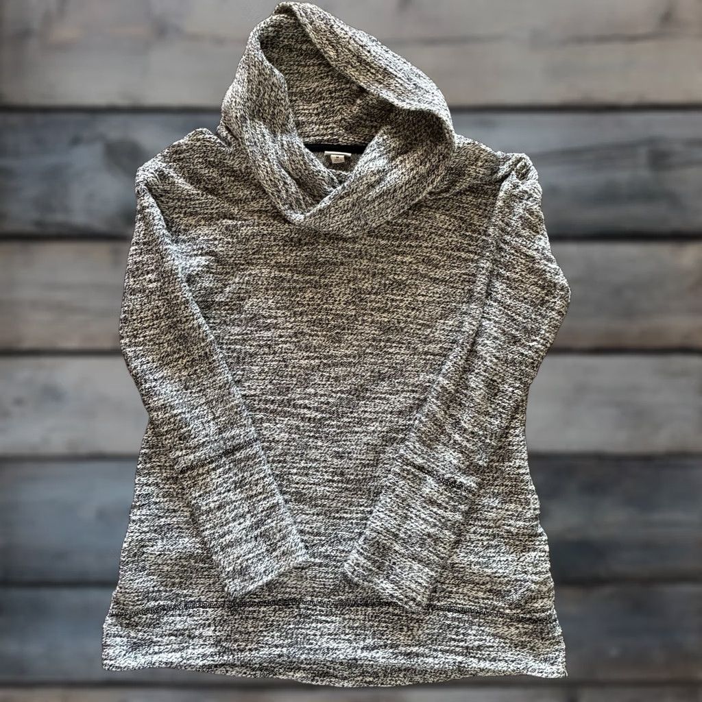 Athleta Athleta Long Sleeve Turtleneck Top Womens M Gray Casual Activewear Shirt Size M / US 6-8 / IT 42-44 - 1 Thumbnail