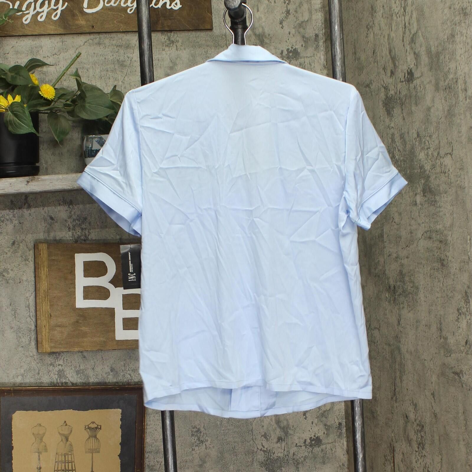 Other Inc International Concepts Pajama Shirt Pale Spring Blue S Size S / US 4 / IT 40 - 2 Thumbnail