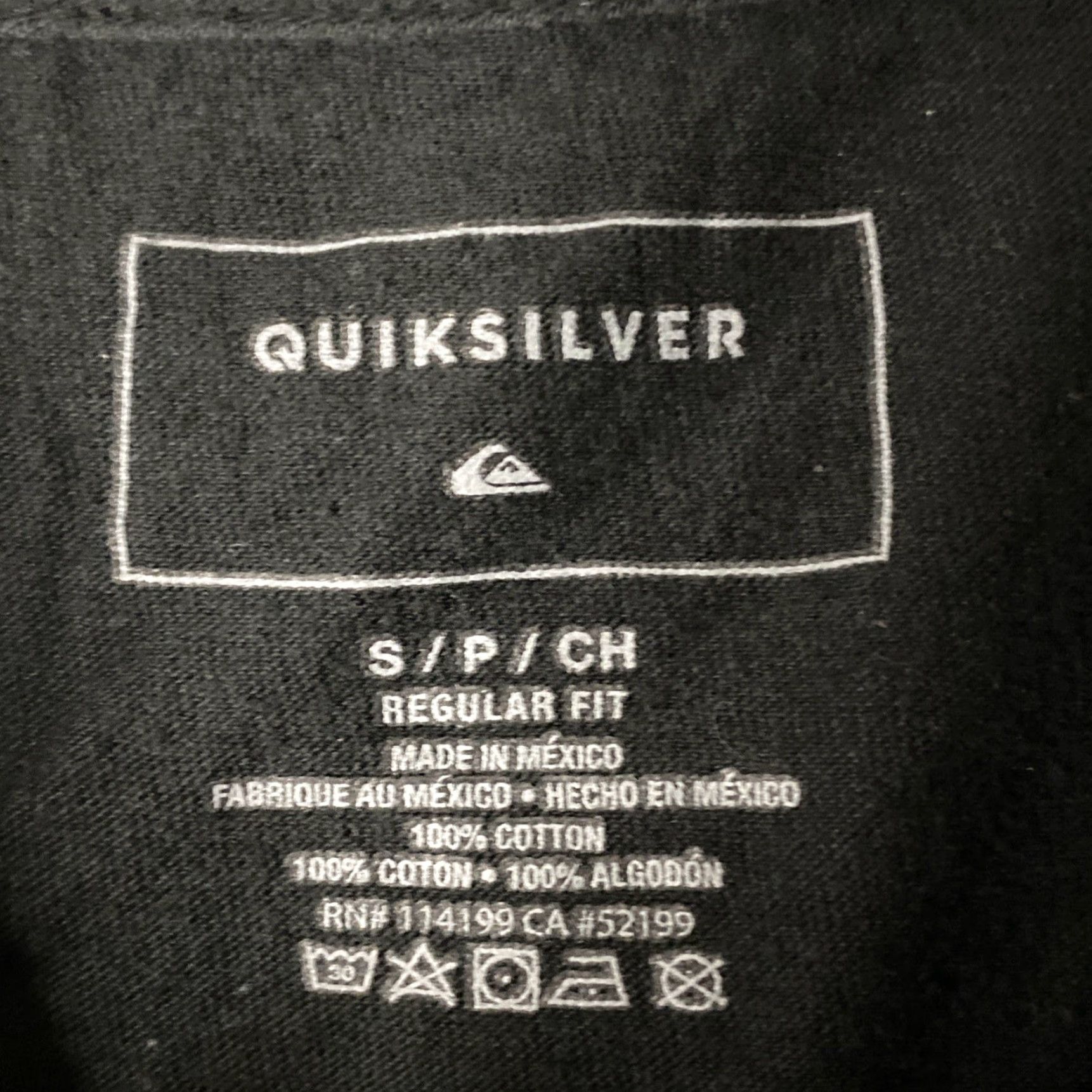 Quiksilver Quicksilver Long Sleeve Shirt Mens Small Palm Trees Spell Out Surf Black S Size US S / EU 44-46 / 1 - 3 Thumbnail