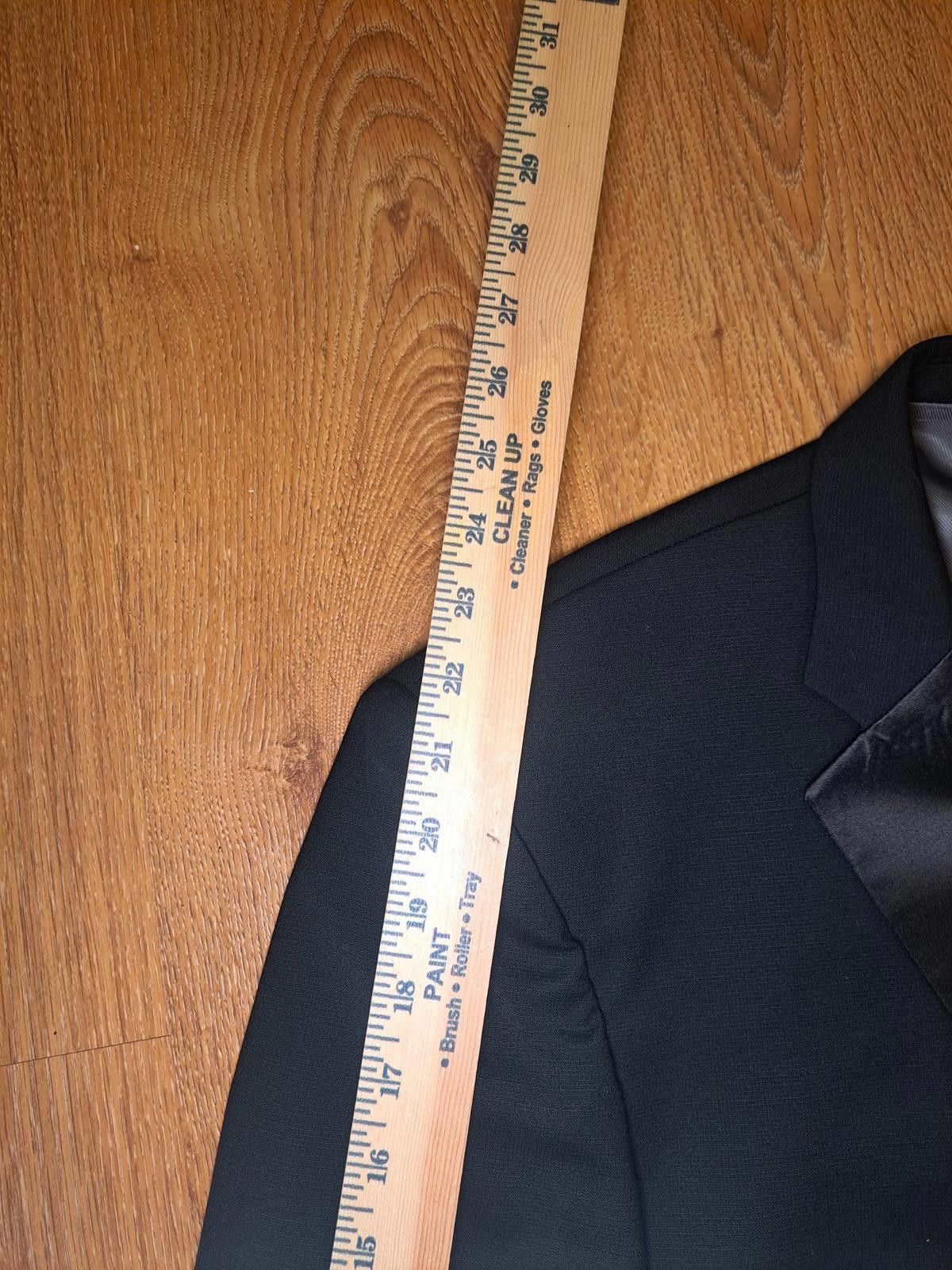 Jos. A. Bank Jos A Bank Tuxedo Jacket Mens 46S Black Wool Double Vented Size 46S - 10 Thumbnail