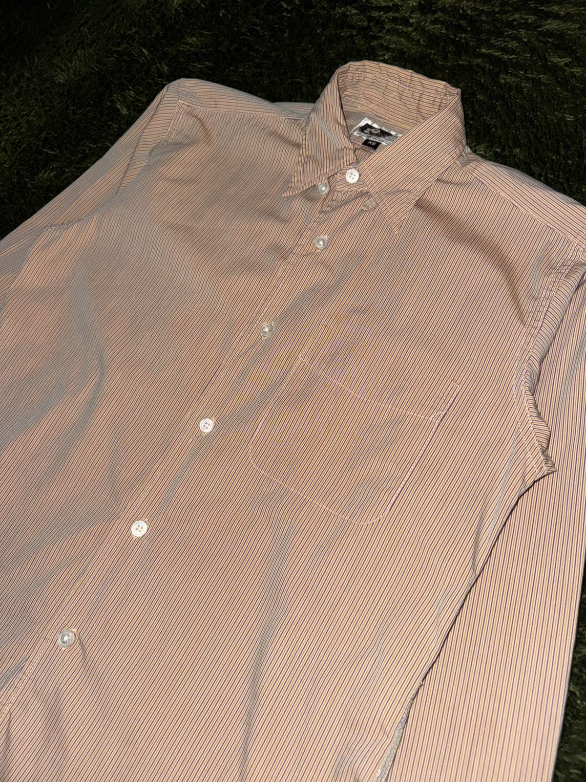 Engineered Garments [XS] 00s Engineered Garments Stripe Work Shirt Size US XS / EU 42 / 0 - 4 Thumbnail