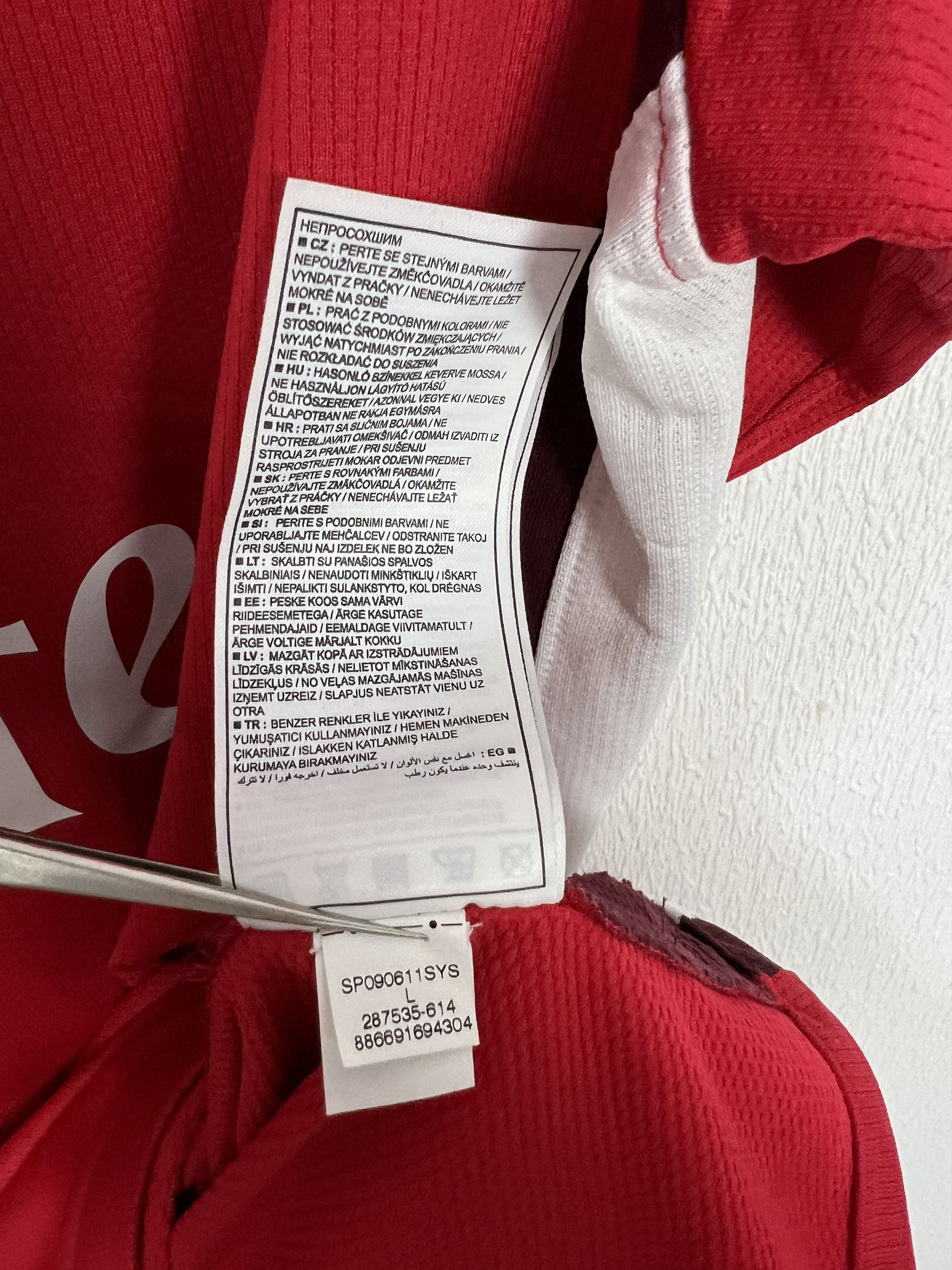 Nike Arsenal Home football shirt 2008 Soccer Nike Jersey Gunners Size US L / EU 52-54 / 3 - 9 Thumbnail