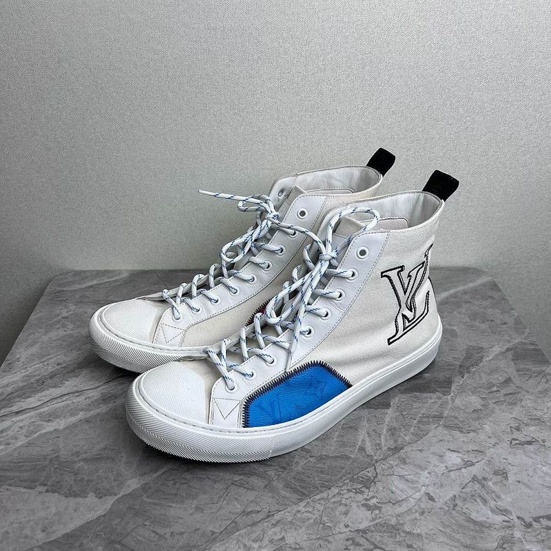 Louis Vuitton Louis Vuitton Tattoo Monogram High-Top Sneakers 0079 Size US 9.5 / EU 42-43 - 1 Thumbnail
