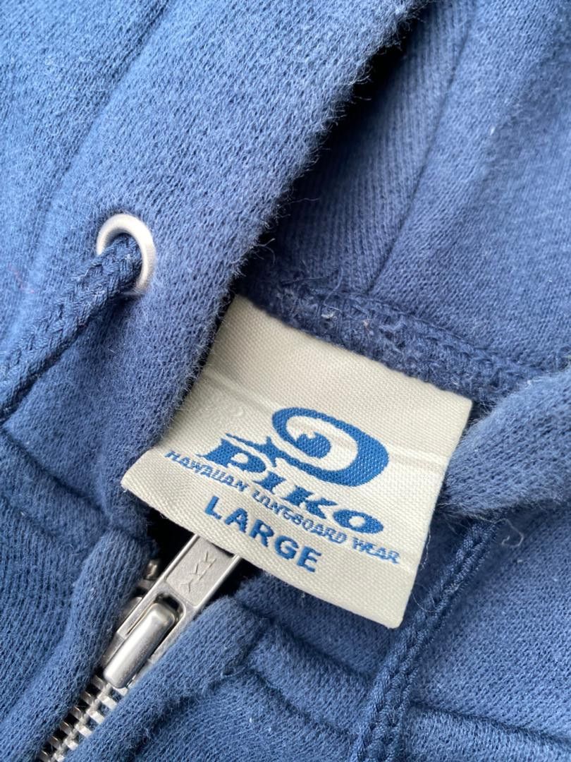 Japanese Brand 90s💥 Piko Hawaiian Hoodie Zip up Jacket Size US M / EU 48-50 / 2 - 4 Thumbnail