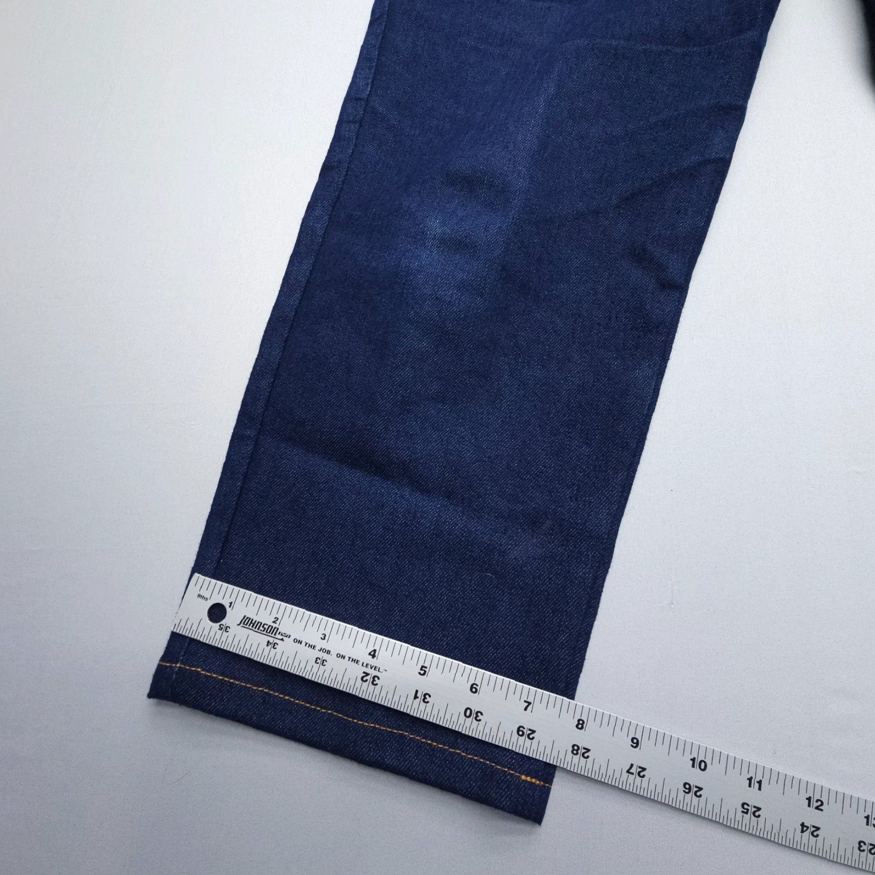 Levi's VINTAGE Levi's Jeans Cropped High Rise Prop Short 31 x 26" Dark Wash 80s 90s Women Blue Denim Size 24" / US 00 / IT 34 - 7 Thumbnail