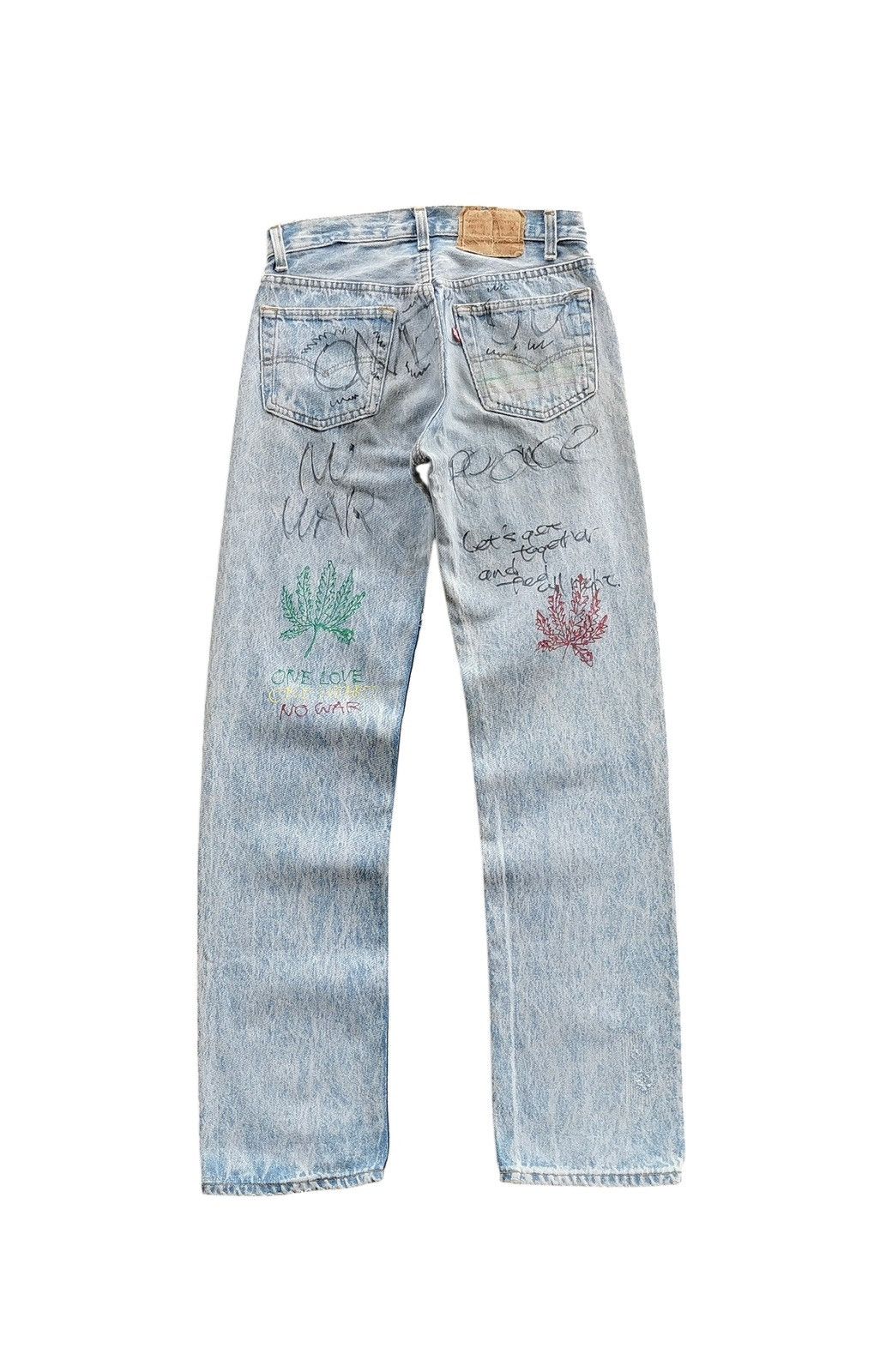 Levi's Vintage Levis 501 Jeans 28”x31.5” Size US 28 / EU 44 - 3 Thumbnail
