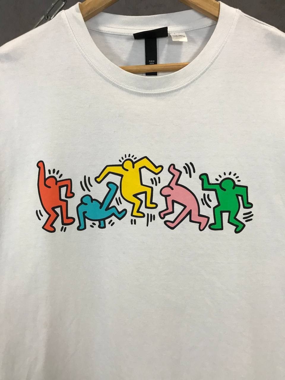 Keith Haring Keith Haring designer art overprinted tee Size US M / EU 48-50 / 2 - 4 Thumbnail