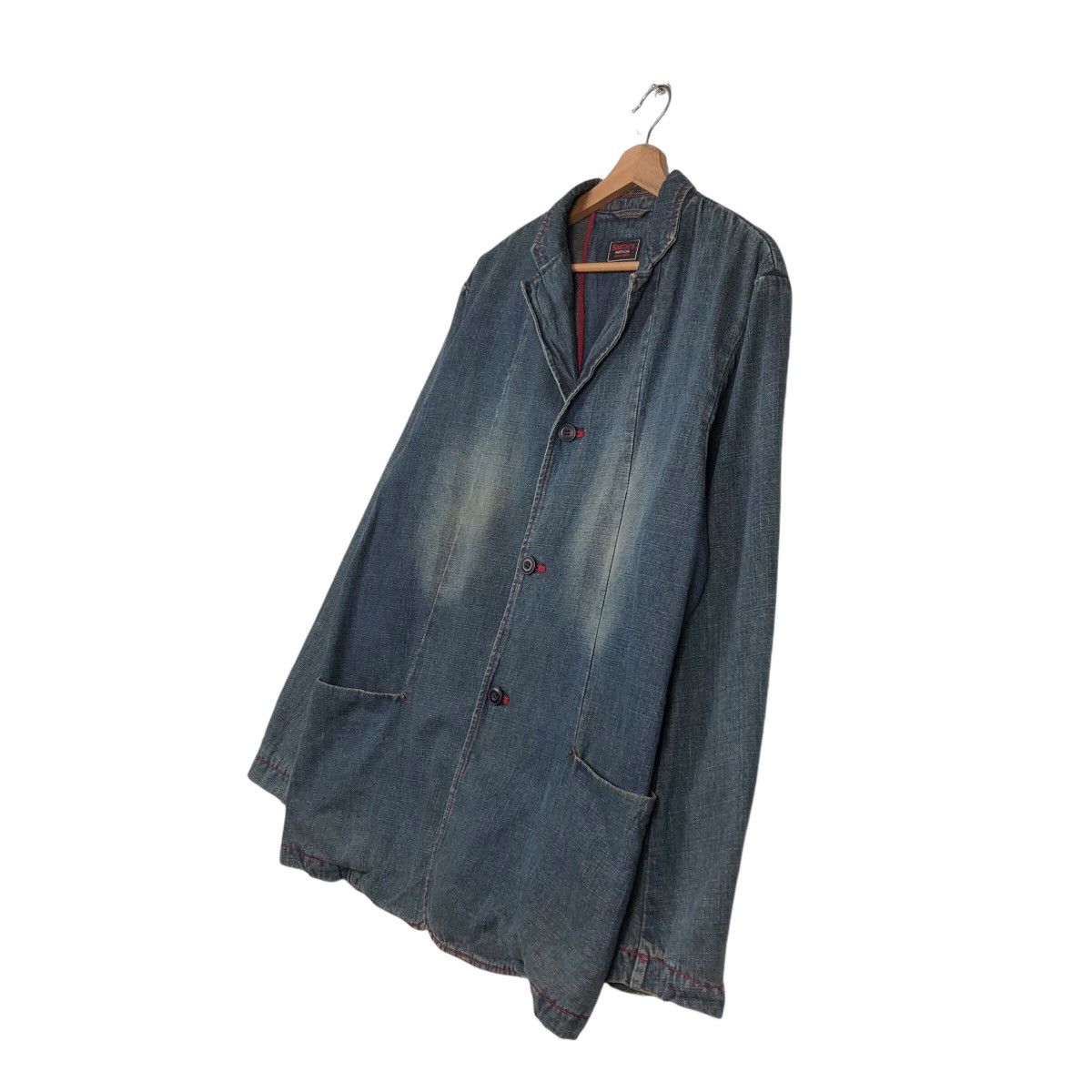 Japanese Brand 📌Vintage Chore Denim Jacket Smith's American Size US L / EU 52-54 / 3 - 3 Thumbnail