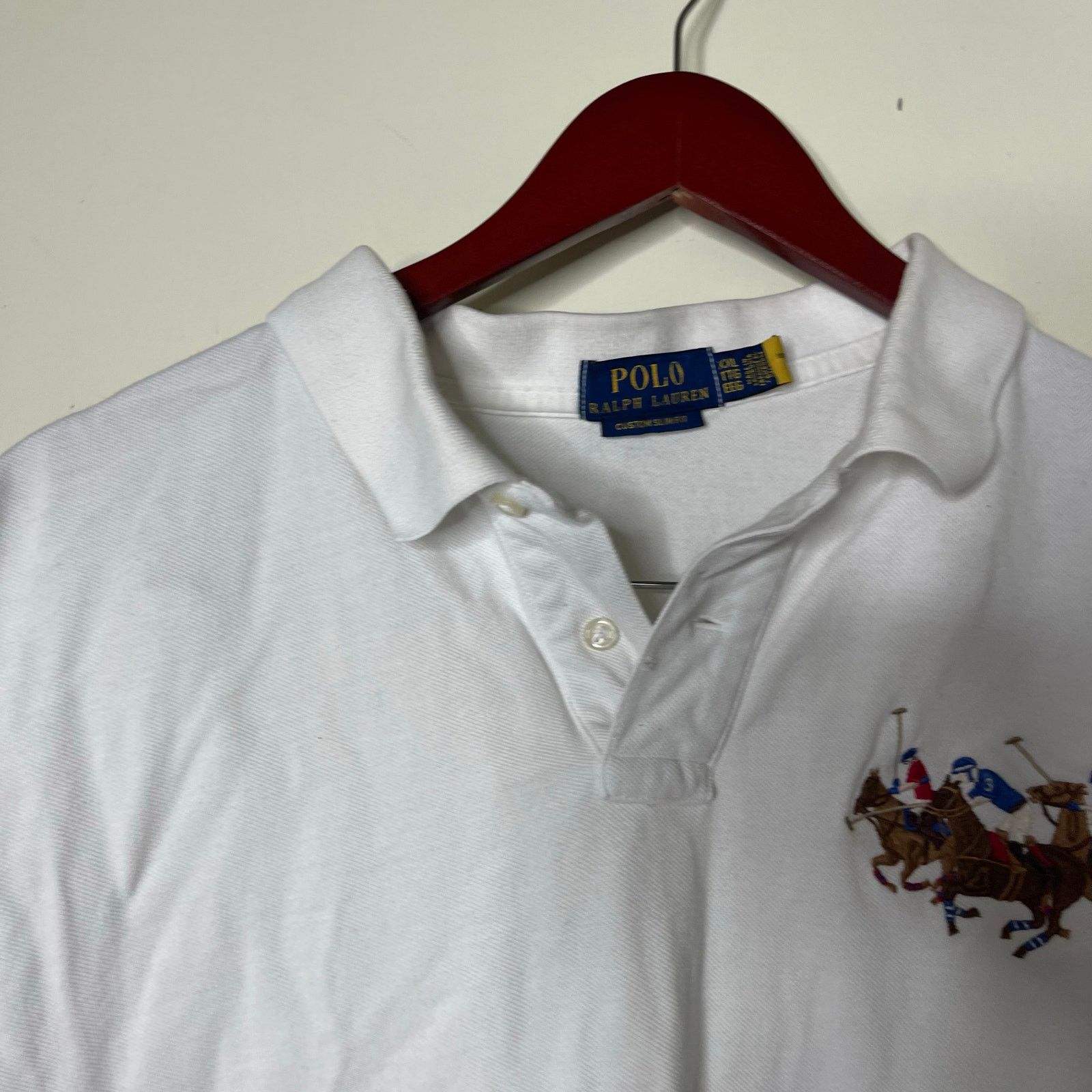 Polo Ralph Lauren Ralph Lauren Classic Fit Triple-Pony Mesh Polo Shirt sz XXL Size US XXL / EU 58 / 5 - 7 Thumbnail