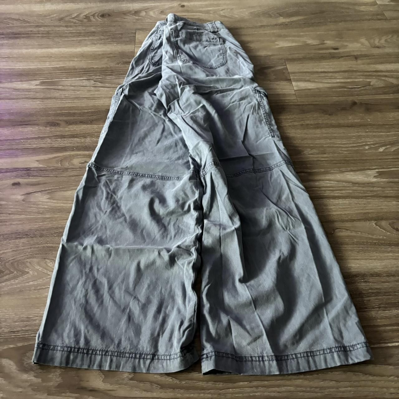 Vintage Crazy Vintage Y2K/2000s Baggy Blue Streetwear Skater Cargo Pants! 28x30 Size US 28 / EU 44 - 4 Thumbnail