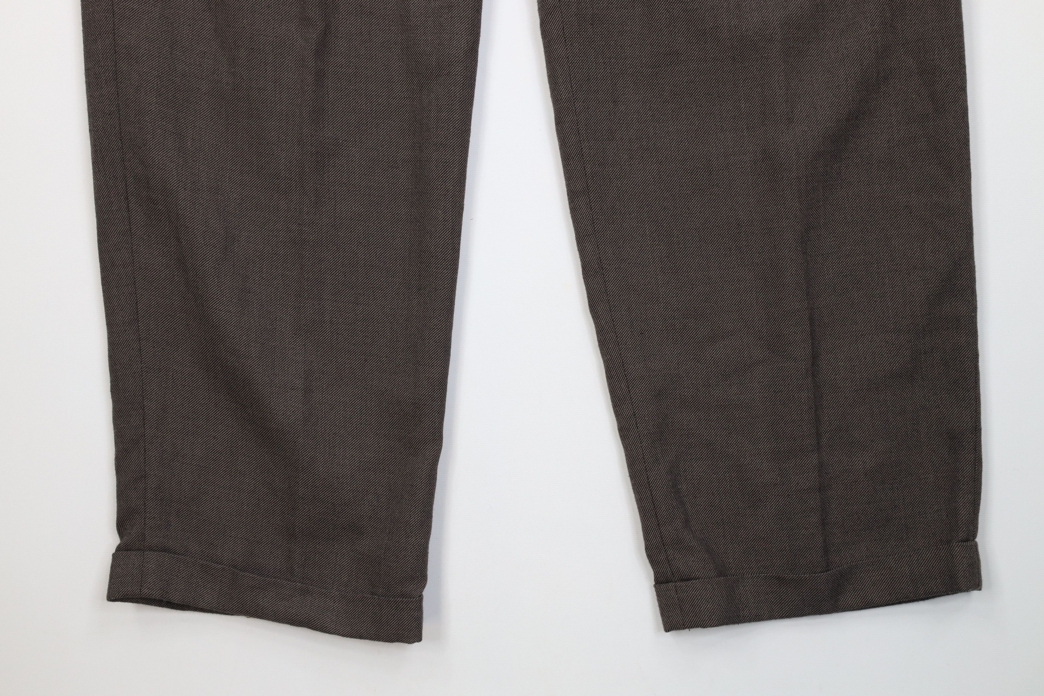 Vintage Vintage 90s Streetwear Blend Knit Wide Leg Chino Pants Size US 32 / EU 48 - 4 Thumbnail