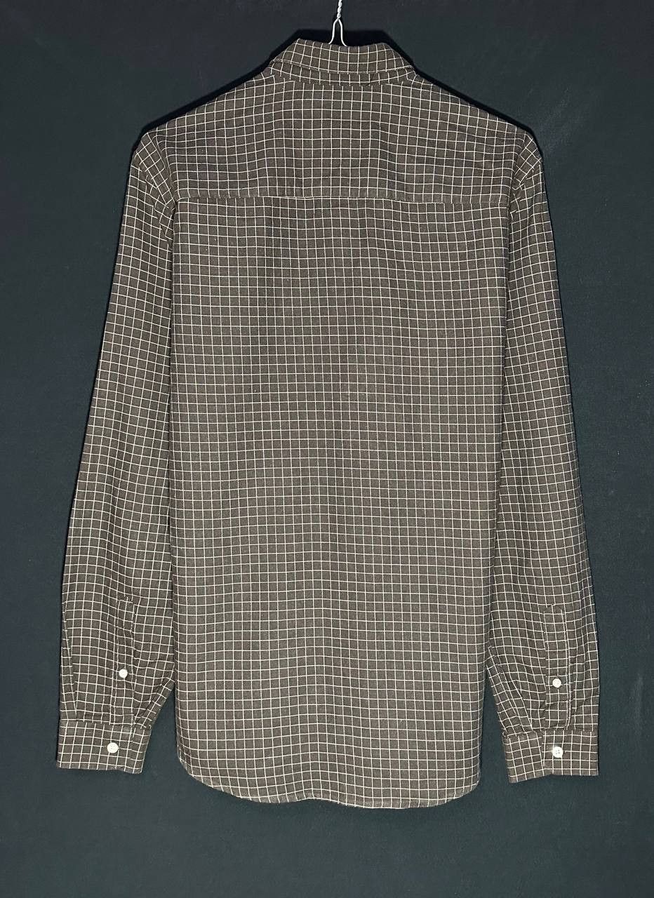AMI AMI PARIS Alexandre Mattiussi Plaid Shirt buttons brown sz40 Size US M / EU 48-50 / 2 - 6 Thumbnail